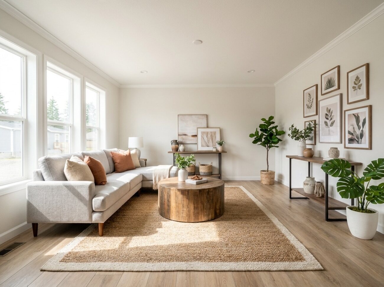 Inside a Majestic Homes model home